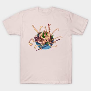 Uuudon Noodle Monster T-Shirt